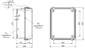 ADS-B Sensor Station Outdoor Dimension